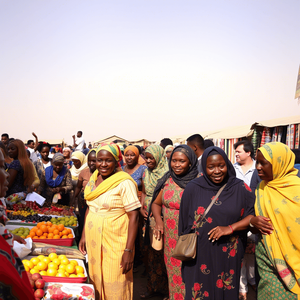 Courses au marché avec Belemco